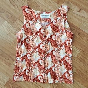 Manuheali'i sleeveless top- size M